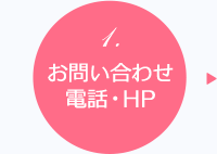 1.お問い合わせ電話・HP